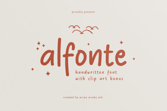Alfonte: A Script Font for Web Design