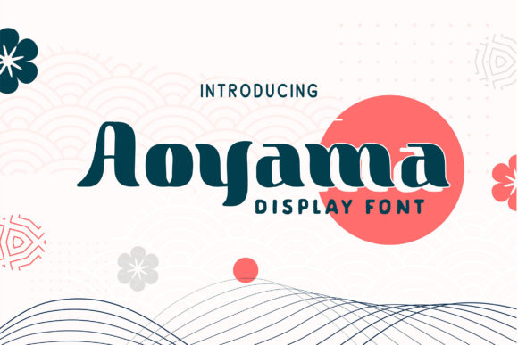 Aoyama: A Stylish Display Font for Campaign Headlines