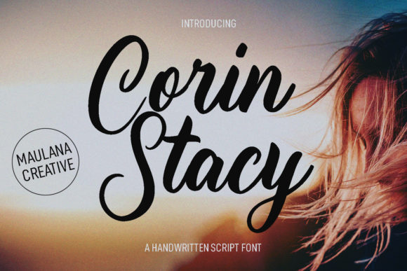 Corin Stacy: A Fancy Script Font