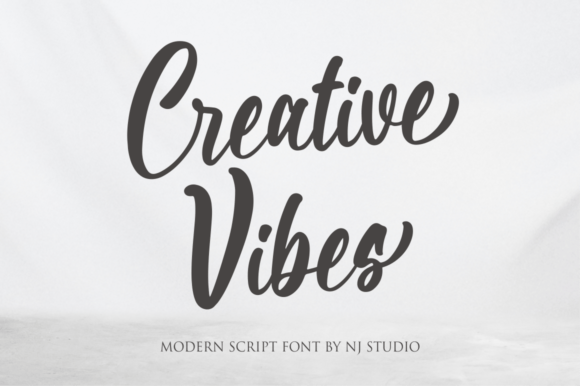 Creative Vibes Font for Business