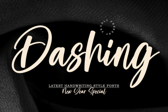 Dashing: A Handwritten Font That Commands Attention