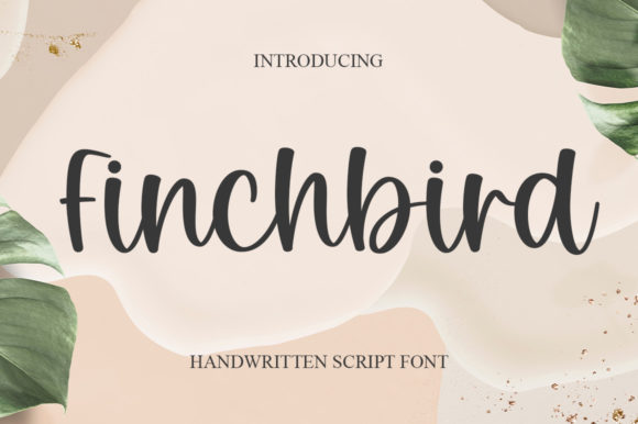Finchbird: A Delicate Script Font