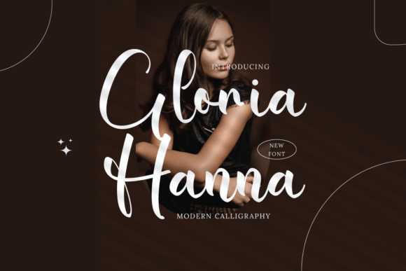 Gloria Hanna: A Script Font for Elegant Design