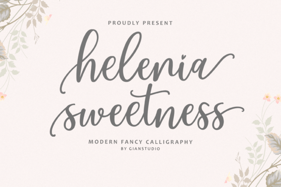 Helenia Sweetness: A Modern Script Font for Marketers