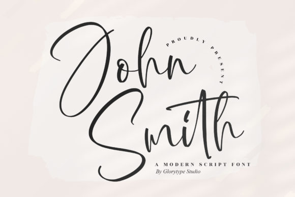 John Smith: A Stylish Script Font