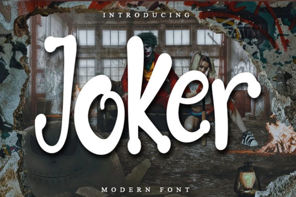 Joker: A Bold Script for Editorial Design