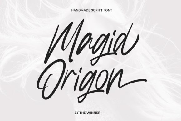 Magid Origon: A Delicate Script Font for Handmade Labels & Invitations