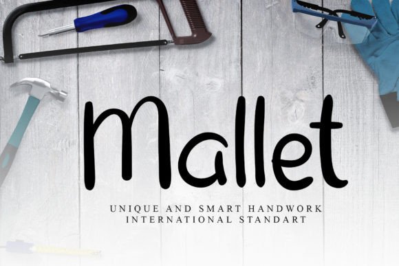 Mallet: A Handwritten Font That Feels Like a Quiet Conversation