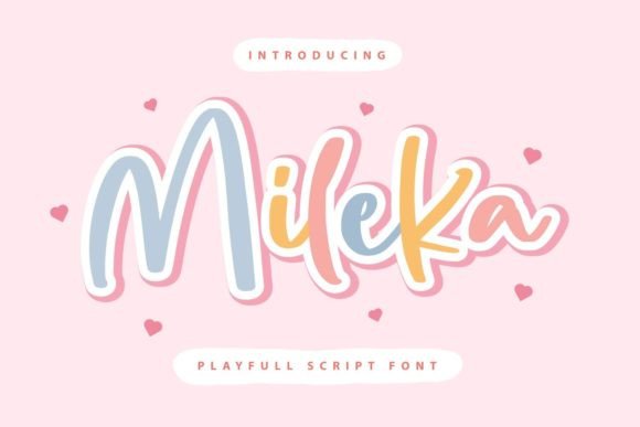 Mileka: A Friendly Font for Creative Projects