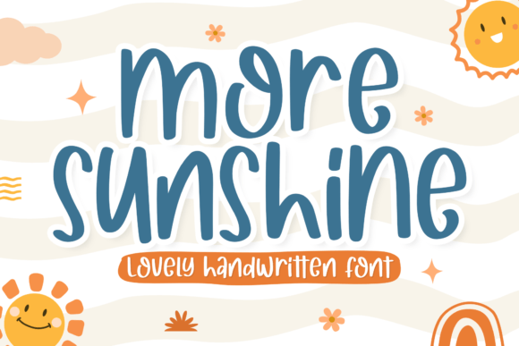 More Sunshine Font for Web Design