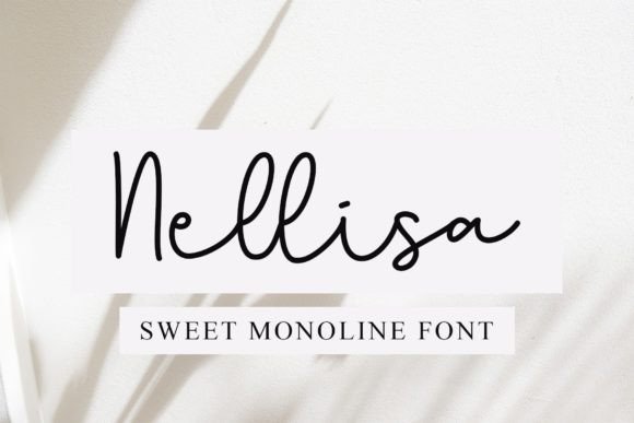 Nellisa: A Bouncy Script Font