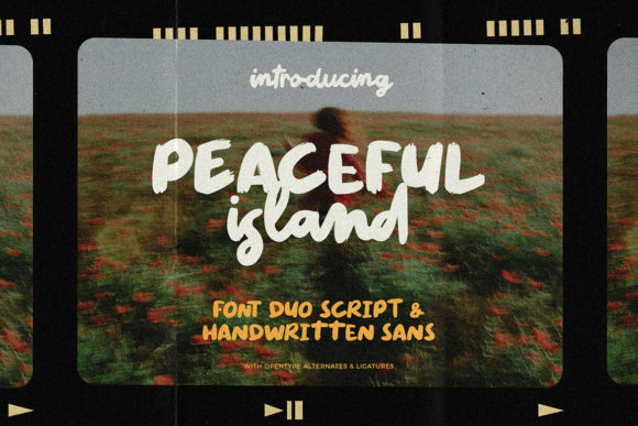 Peaceful Island Font for Elegant Design