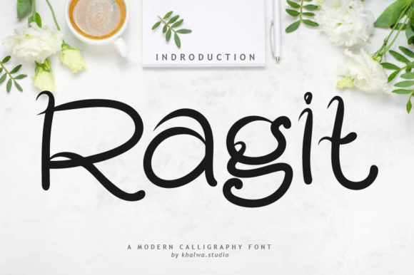 Ragit: A Handwritten Font for Craft Creators