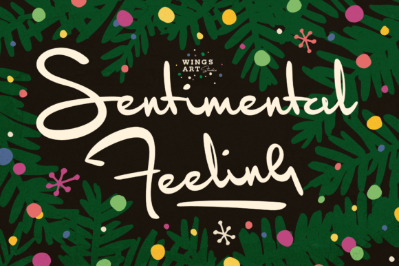 Sentimental Feeling Font Review