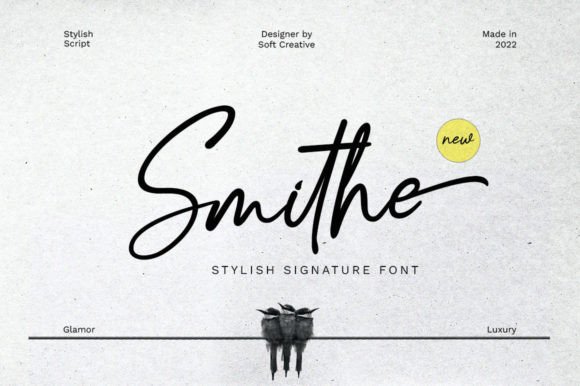Smithe Signature Font for Business