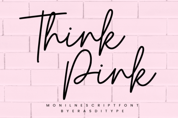 Think Pink: A Script Font for Elegant Design