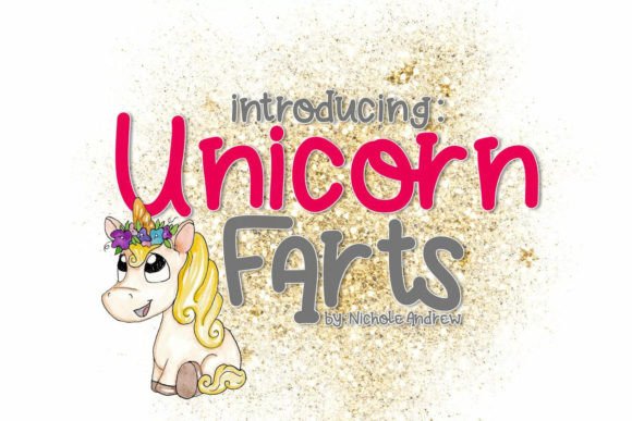 Unicorn Farts Font for Web Design
