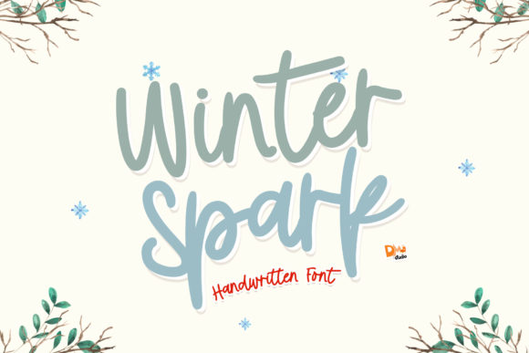 Winter Spark: A Cozy Font for Creative Projects