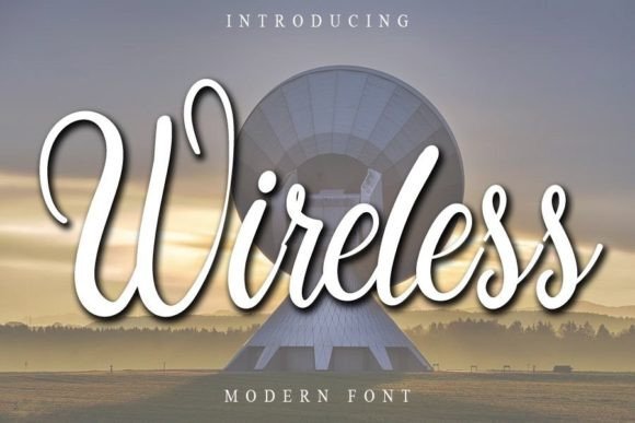 Wireless Font for Business